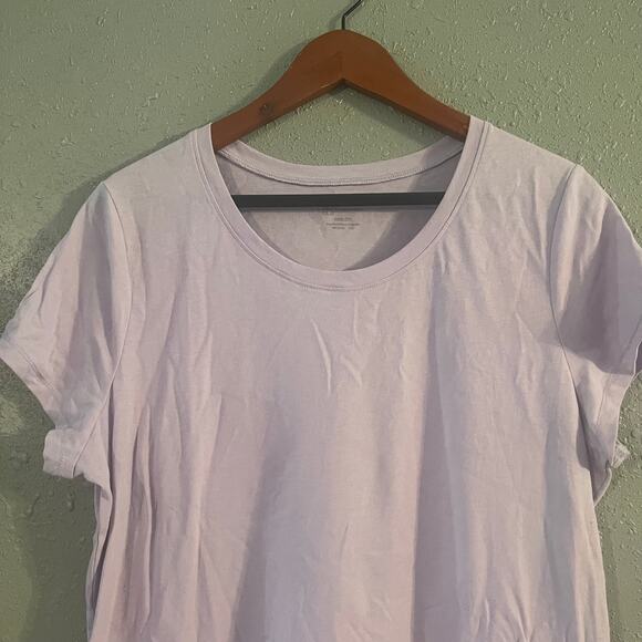 No Boundaries Women's XXXL Lavendar Baby doll T shirt Casual Y2K Comfy Soft - Picture 2 of 8